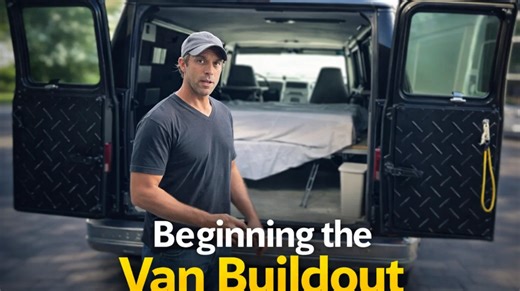 Beginning the van buildout | An unexpected discovery inside