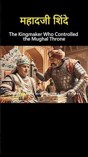 Mahadji Scindia (The Kingmaker) — The Maratha Who Controlled the Mughal Throne #shorts