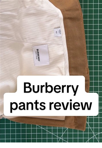 Burberry pants review #burberry #pants #review @Fabricateurialist | pants review