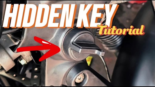 Sharing for Keeway K-light Hidden Key System - Tutorials @Keeway #keeway #klight202 #hiddenkey #syatem