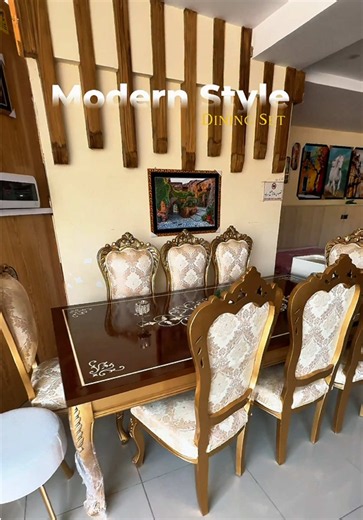 Modern Style Dining Set - Woodwork TouchWoodHard by Dina