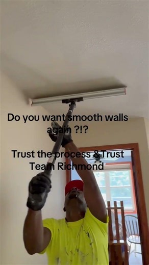 skim coating over old popcorn texture