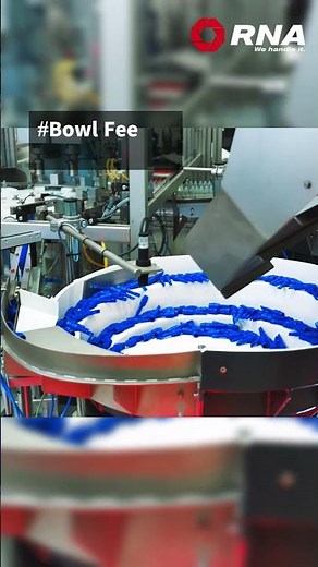 Bowl Feeders for Filters | Vibratory Bowl Feeder | RNA Automation #bowlfeeder #plastics #pharma