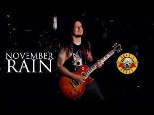 Guns N' Roses - November Rain (Solos 1, 2 & 3) / GUITAR COVER