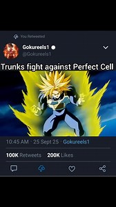 2.4K views · 48 reactions | Trunks vs Cell | Gokureels1 | Facebook