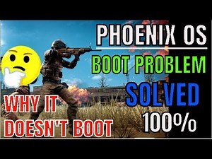 how to solve #phoenix os #boot problem ll #phoenix os does not start ll by borntoplaygames