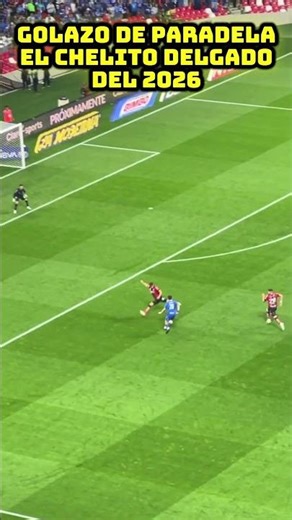 GOLAZO DE PARADELA AL ATLAS #ligamx #futbol #cruzazul #futbolmexicano
