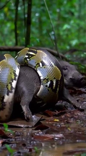 The World’s Most Powerful Python Snake – Giant Strength, Silent Hunter in the Wild #PythonSnake