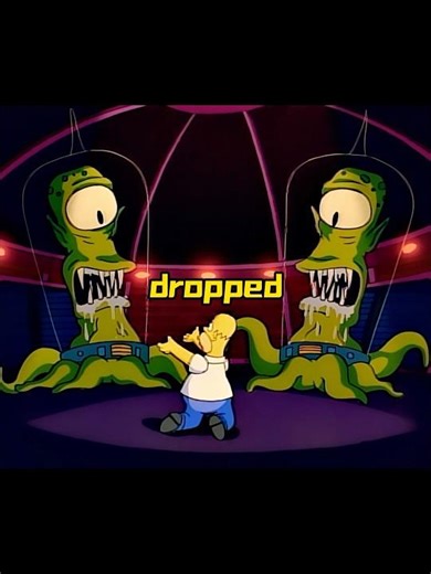 Homer was abducted by aliens.#thesimpsons
