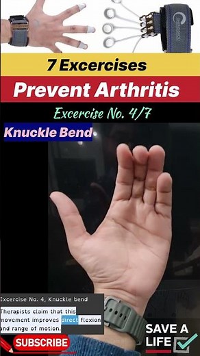How to prevent #arthritis |Excercise No. 4/7|#knucles #stretch #arthritis #arthritis#arthritisrelief