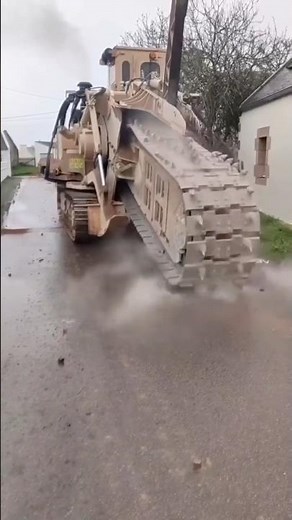 Pipeline Trenching Machine #constructionequipment #trenching #civilengineering