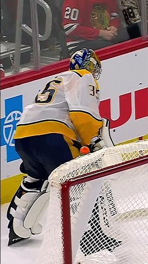 Pekka Rinne Scores Goalie Goal!