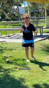 Looks like the snake bite has been forgotten and Cruz is back to enjoying reptiles again ❤️ | Salty.craft.family