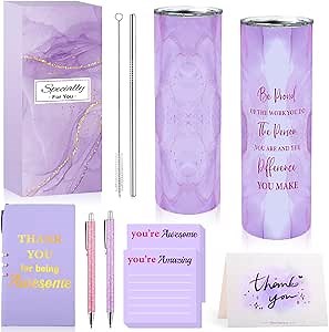 Employee Appreciation Gifts Bulk, Thank You Gifts Basket, Farewell Gifts for Coworkers Friend Boss Lady Teachers Female, Mothers Day Gift for Mom