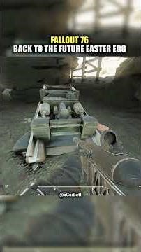 Back to the Future Easter Egg in Fallout 76 (Burning Springs)