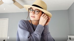 Watch Summer Straw Fedora Hats for Women with UPF Sun Protection on Amazon Live