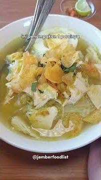 COBAIN SOTO AYAM SUROBOYOAN DI JEMBER ‼️
