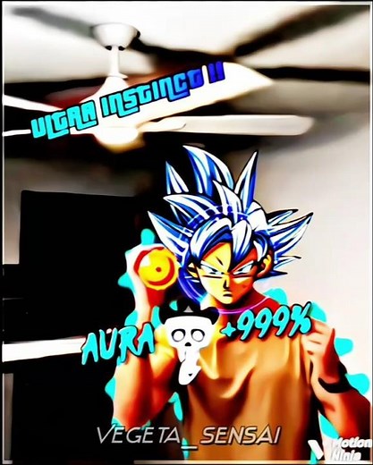 When bro use Ultra Instinct for ... a few seconds ! 🔥☠️