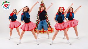 BEST Christmas Dance Song Medley with Easy Dance Choreography?Top Christmas Song Video