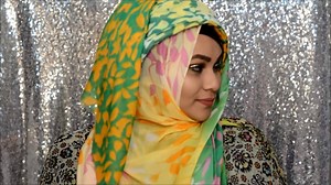 131K views · 8K reactions | Spring Hijab Tutorial Leaf printed cotton Hijab | HIJAB BOOK | Facebook