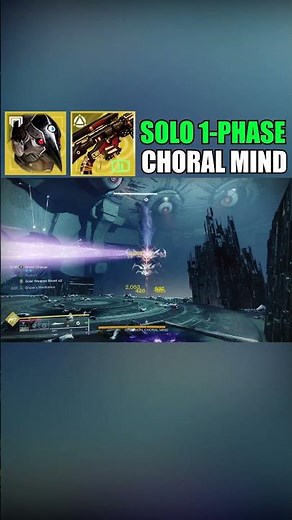 Hunter SOLO One Phase vs Choral Mind.... Destiny 2