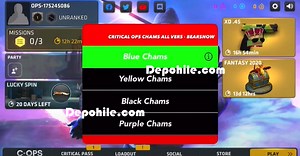 Critical Ops ios Bershow Menu Wallhack Color Hilesi Iphone 2020