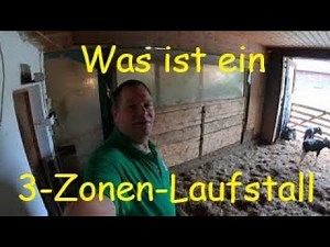 Milchkühe artgerecht halten, unser 3-Zonen-Laufstall