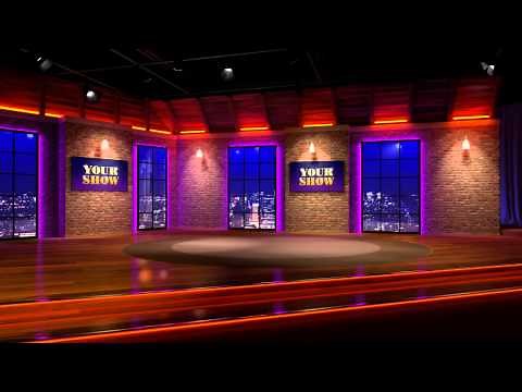 Virtual Talk Show Studio Set (virtualstudiosets.com)