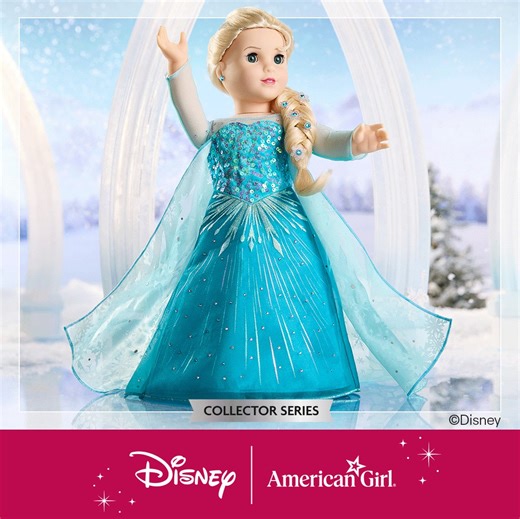 24K views · 2.2K reactions | Elsa enchants in a collection that shimmers like never before. | American Girl | Facebook