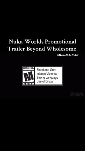 Nuka Cola Addict on Instagram: "This Nuka-World promotional trailer felt like something straight out of an old Disney cartoon. __________________________ 🥃Follow @nukacolachief on Instagram and Facebook For Daily Original Content 🎶🎙️ 🥃Watch & Follow LovableHaloAddiction On Twitch For Wholesome Gaming Streams (Insta Bio Link)🎮🍺💀 🥃Merch Store Out Now(Check Instagram Bio Links) 🥃Follow These Other Accounts As Well 🎥🎲🍿 @i_wantit_allagraph @unforgettable_momentt @lovablehaloaddiction @the