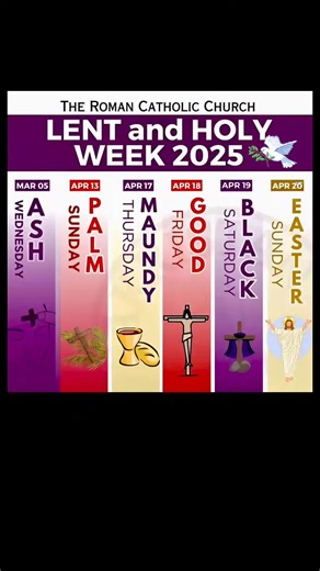 Lent and Holy Week Guide for Catholics in 2025