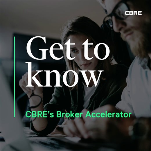 5.6K views · 15 reactions | CBRE's 18-month Broker Accelerator program helps aspiring brokers advance their careers by connecting them with opportunities to learn from experienced teams, a support network and global resources. Learn how sales professionals in the program are achieving real results to set themselves up for long-term success. Then, head to our careers site and explore how you can apply: https://cbre.co/43lIFbF #TogetherCBRE | CBRE | Facebook