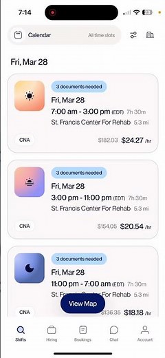 How to view your account status in the Clipboard Health App!