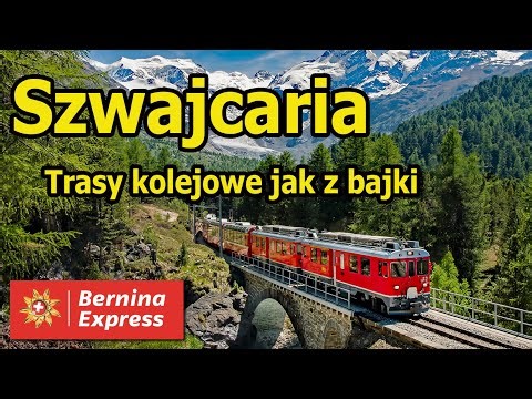 Bernina Express - The most beautiful train routes I've ever seen! 😱 By train through the Alps.
