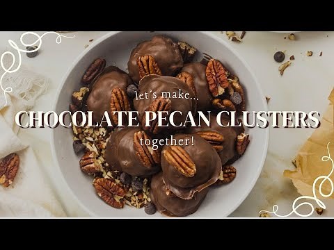 Chocolate Pecan Candies | Holiday Dessert Ideas