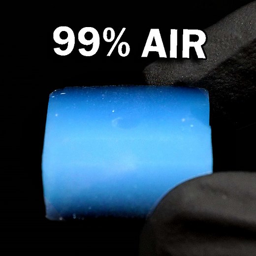 908K views · 18K reactions | Making aerogel: The world's lightest solid! | NileRed | Facebook