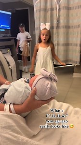 What a precious family🥹Cari writes: "When you worry what 17, 13, 11, & 7 year age gaps will be like and this is what you get😭😍 needless to say, they are all obsessed. Thank you God for this beautiful life"🫶❤️. cariapplekarr //TT #baby #siblings #siblinglove #spreadlove#wholesomememes#school#laughing#spreadpositivity#kind#toddler#sweet #goodvibes#joy#heart#heartwarning | Dave Christian