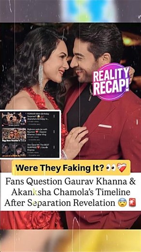 Why Were Gaurav & Akanksha Still Making Vlogs? Lock Upp 2 Divorce Reveal Sparks Debate