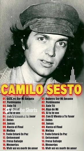 Las Mejores Canciones De Camilo Sesto 2024 - Camilo Sesto Grandes Exitos