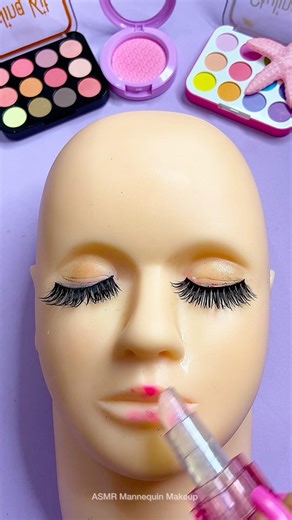 ASMR Mannequin Makeup things Satisfying with Unboxing & Review Sounds Video Fast No talking Cristal