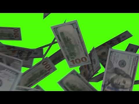 Money Green Screen Effect for Video Overlays & Transitions | Editing Effects | Capcut | Greenscreen