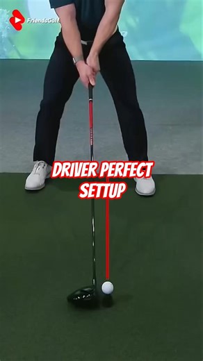 Driver Perfect Settup #golf #golfswing #golfer