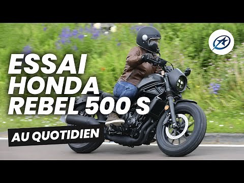 Essai Honda CMX 500 Rebel S (2020)