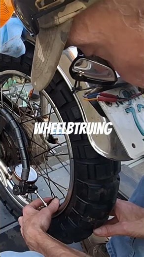 how to true a wheel perfectly #tutorial #bikerepair