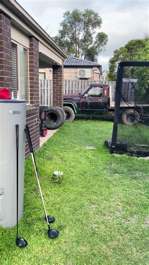 Long drive training session done, Getting to low, Because I’m out here Breaking my Balls. #like #follow #comment #viral #golf