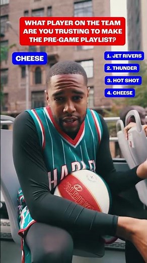 Cheese Chisholm Rates the Globetrotters’ Music Taste 🎧 #globetrotters #cheesechisholm #playlist