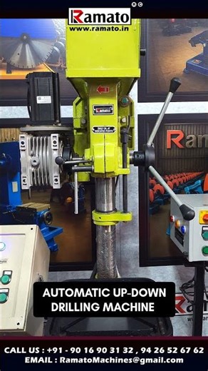 ⚙️ Drilling + Milling + Tapping Machine 3-in-1 | Multi-Purpose Industrial Combo Machine Manufacturer