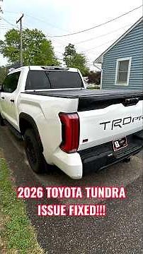 My 2026 Toyota Tundra TRD Pro Issue Is Fixed!