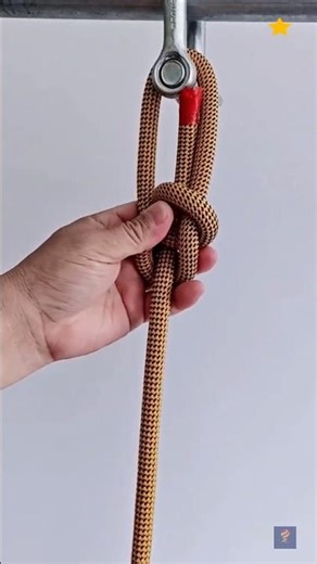 🔥Must-know Knot – The King Of Knot BOWLINE KNOT #rope #tips