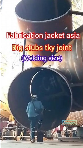 welding size pipe stubs TKY joint #tky #youtubeshorts #shorts